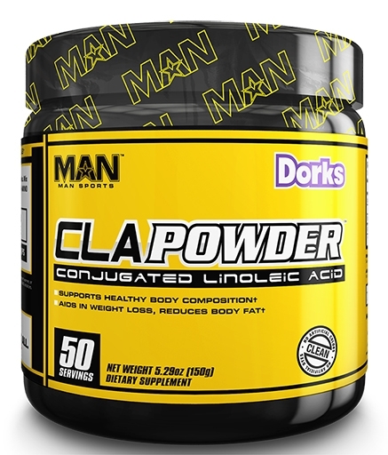 CLA Powder, By Man Sports, Dorks, 50 Servings