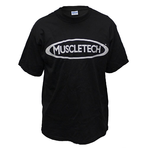 MuscleTech T-Shirt, Black Large