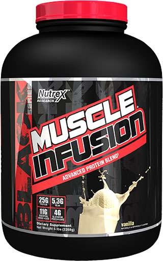 Muscle Infusion By Nutrex, Vanilla, 5LB