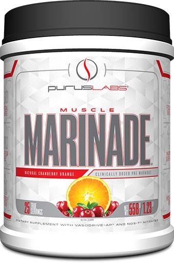 Muscle Marinade By Purus Labs, Natural Cranberry Orange, 25 Servings