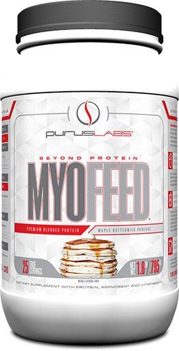 Myofeed Protein By Purus Labs, Maple Butter Pancake, 2.3LB
