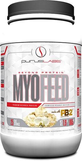 Myofeed Protein By Purus Labs, Vanilla Peanut Butter, 2.4LB