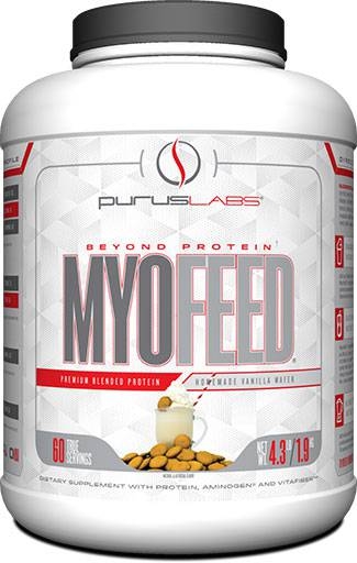 Myofeed Protein By Purus Labs, Homemade Vanilla Wafer 4.4lb