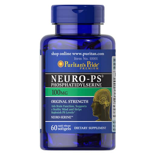 Puritan's Pride Neuro PS - 100 mg - 60 Softgels