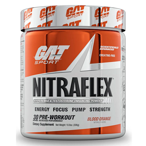 GAT Nitraflex w/ Nitrosigine - Blood Orange - 30 Servings