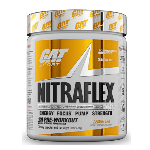 GAT Nitraflex w/ Nitrosigine - Lemon Tea - 30 Servings