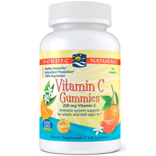 Nordic Naturals Vitamin C Gummies - 120 Count