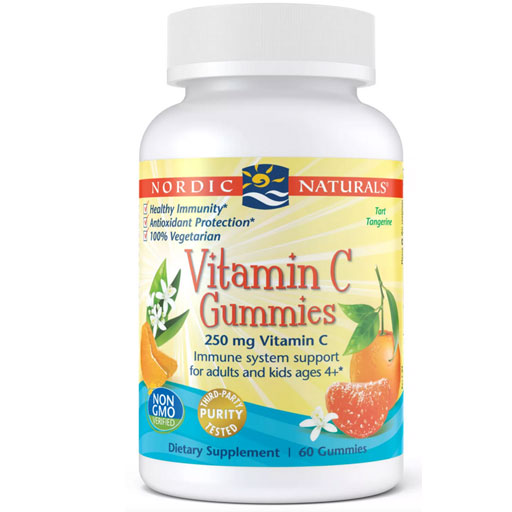 Nordic Naturals Vitamin C Gummies - 60 Count