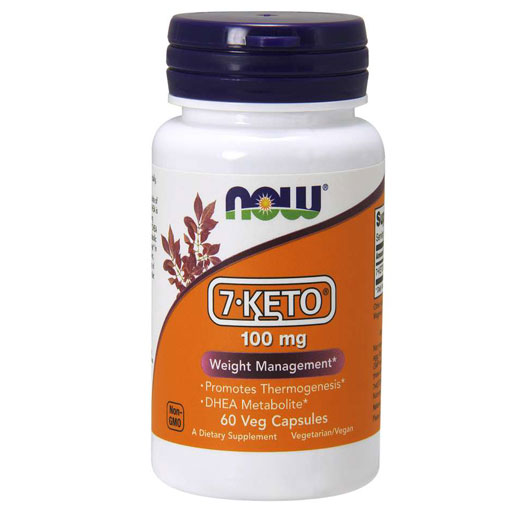 NOW 7 Keto, 100 mg, 60 Veg Caps