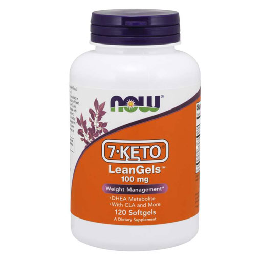 NOW 7 Keto LeanGels, 100 mg, 120 Softgels
