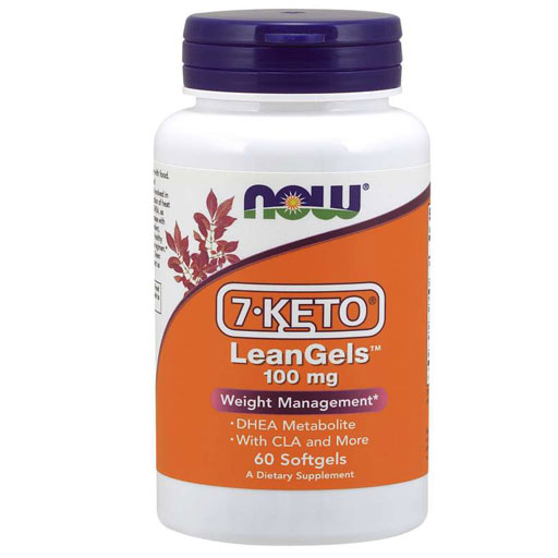 NOW 7 Keto, 100 mg, 60 Softgels