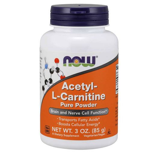 NOW Acetyl-L-Carnitine Powder - 3 oz