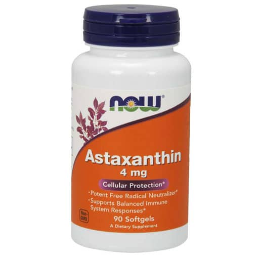 NOW Astaxanthin, 4 mg, 90 Softgels