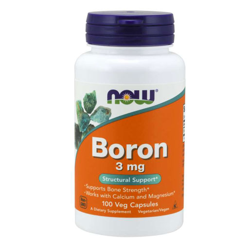NOW Boron - 3 mg - 100 Veg Caps