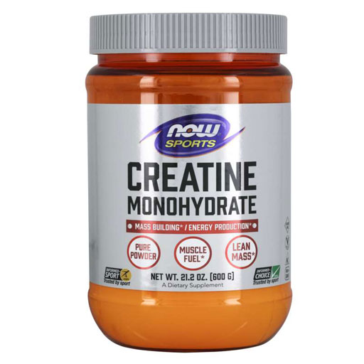NOW Creatine Monohydrate Powder - 21.2 oz.