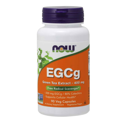 EGCg Green Tea Extract By NOW, 400 mg 90 Veg Caps