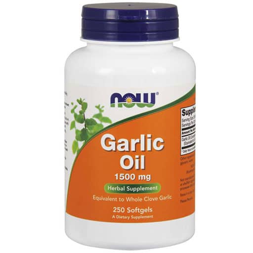 NOW Garlic Oil, 250 Softgels