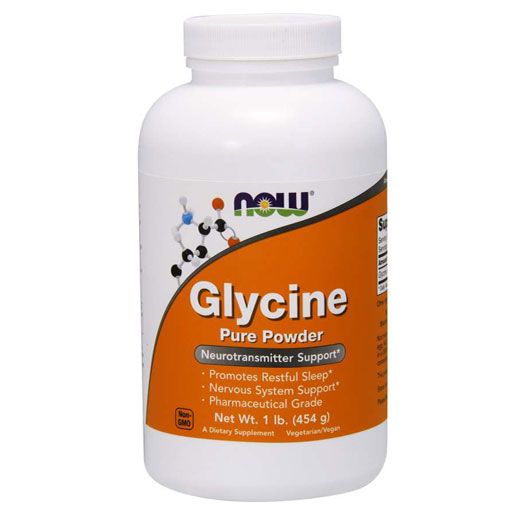 NOW Glycine Powder - 1LB