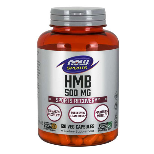 HMB By NOW Foods, 500 mg 120 Veg Caps