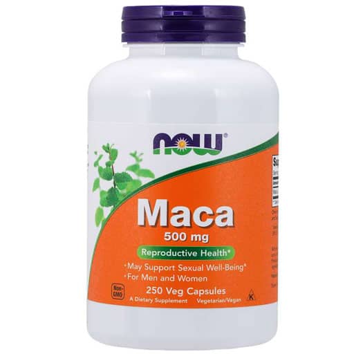 NOW Maca, 500 mg, 250 Veg Caps