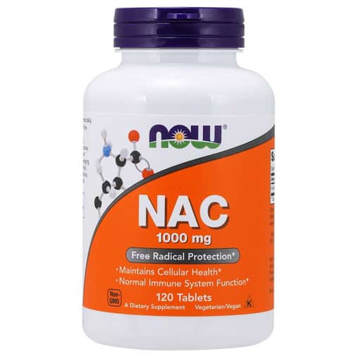 NOW NAC, 1000 mg, 120 Tabs