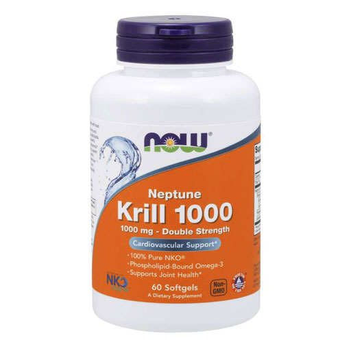NOW Neptune Krill Oil - 1000 mg - 60 Softgels