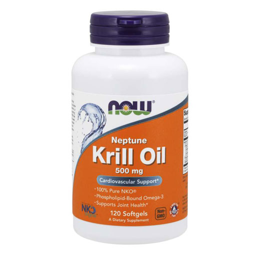 NOW Neptune Krill Oil - 500 mg - 120 Softgels