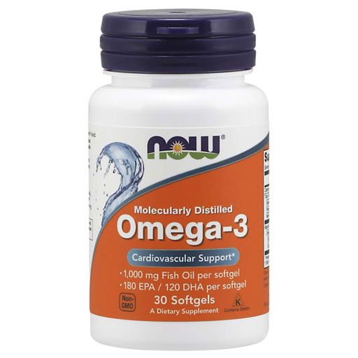 NOW Omega 3 - 30 Softgels