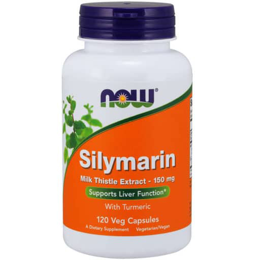 NOW Silymarin Milk Thistle Extract - 150 mg - 120 Veg Capsules