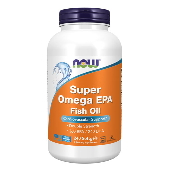 NOW Super Omega EPA Fish Oil - 240 Softgels