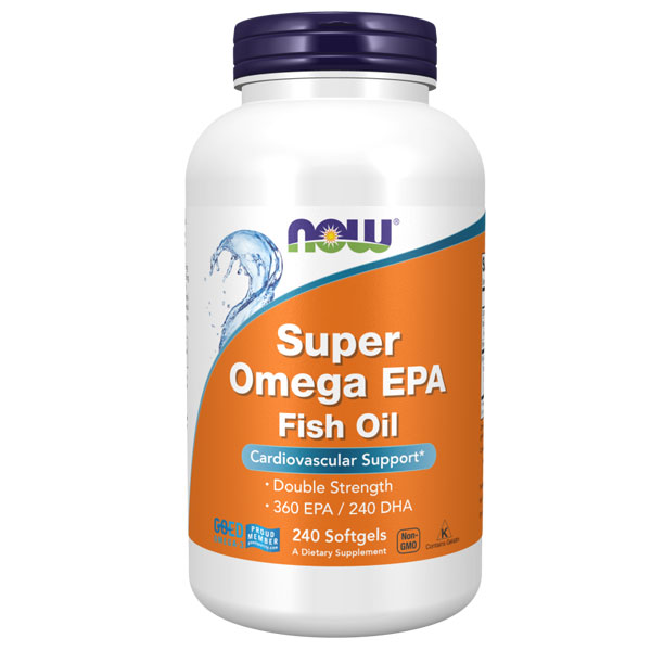 NOW Super Omega EPA Fish Oil - 120 Softgels
