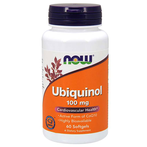 NOW Ubiquinol - 100 mg - 60 Softgels