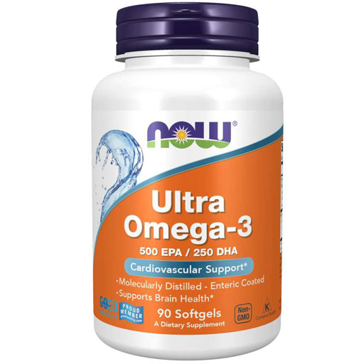 NOW Ultra Omega-3 - 90 Softgels