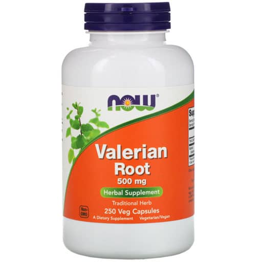 NOW Valerian Root - 500 mg - 250 Veg Caps