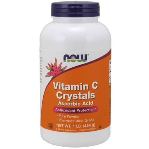 NOW, Vitamin C Crystals, Ascorbic Acid, 1 lb