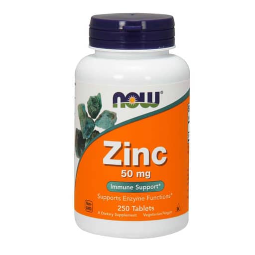 NOW Zinc - 50 mg - 250 Tabs