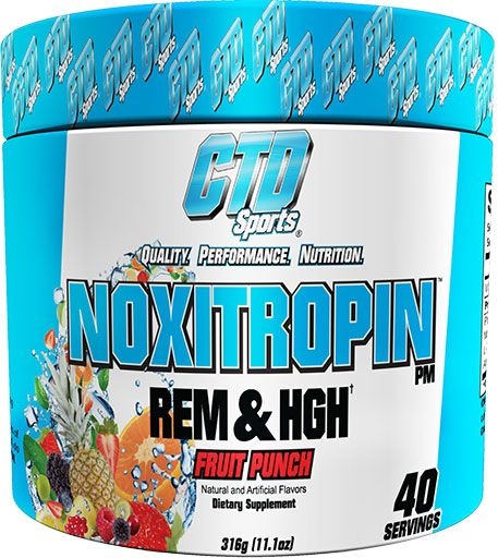 Noxitropin PM By CTD Sports, Fruit Punch, 40 Servings