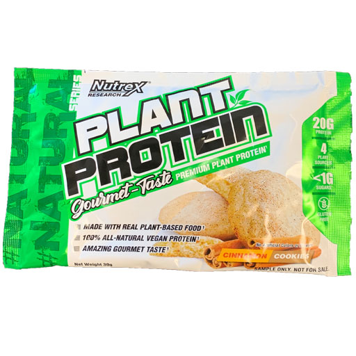Nutrex Plant Protein - Cinnamon Cookies - Sample