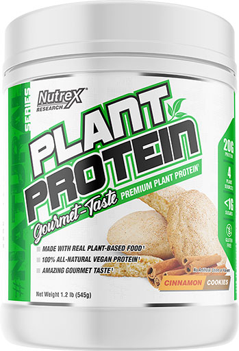 Nutrex Plant Protein - Cinnamon Cookies - 1.2 LB