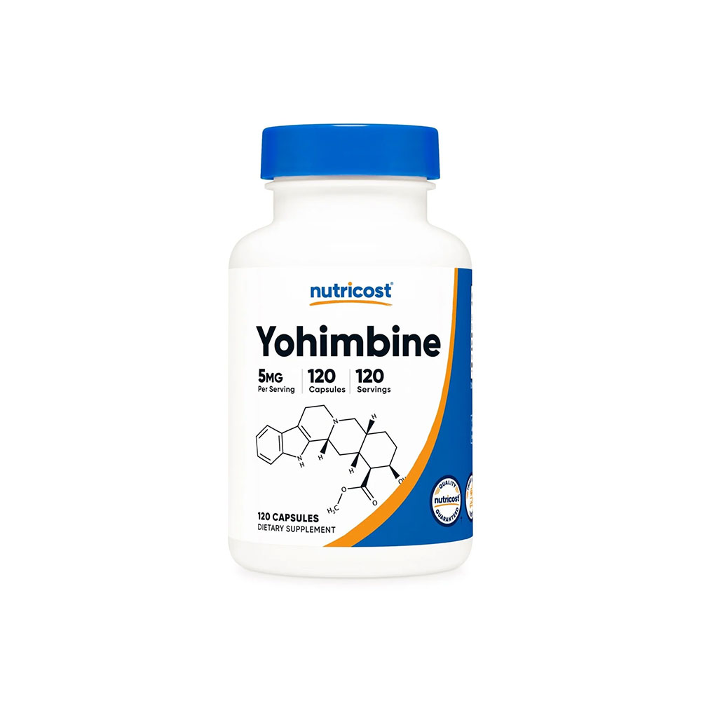 Nutricost Yohimbine HCL - 5 mg - 120 Capsules