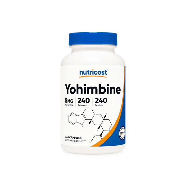 Nutricost Yohimbine HCL - 5 mg - 240 Capsules