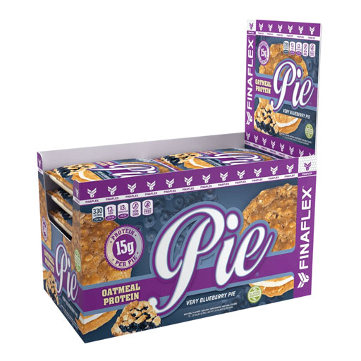 Oatmeal Protein Pie - Blueberry - 10/Box