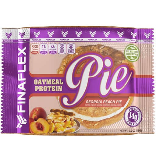 Oatmeal Protein Pie - Peach Pie - Single