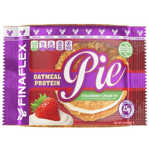 Oatmeal Protein Pie - Strawberry Cream Pie - Single
