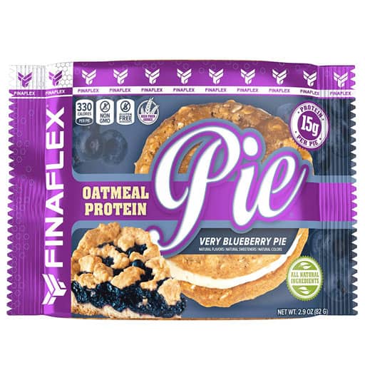 Oatmeal Protein Pie - Blueberry Pie - Single