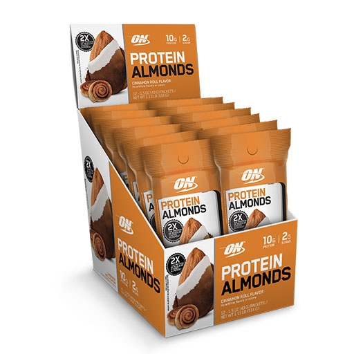 Protein Almonds - Cinnamon Roll - 12/Box