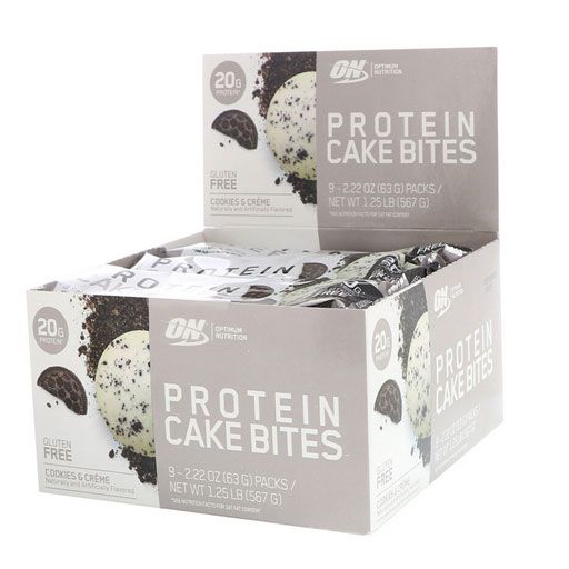 ON Cake Bites - Cookies and Cream - 9/Box