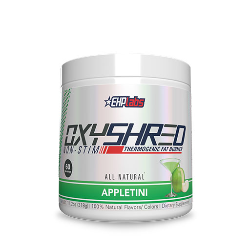 Oxyshred Non-Stim - Appletini - 60 Servings