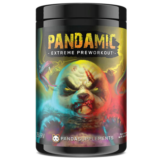 Pandamic Pre Workout - Peach Gummy Rings - 25 Servings