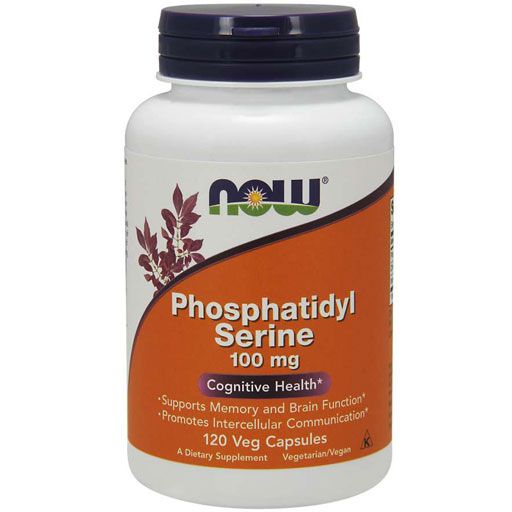 NOW Phosphatidyl Serine - 100 mg - 120 Veg Capsules